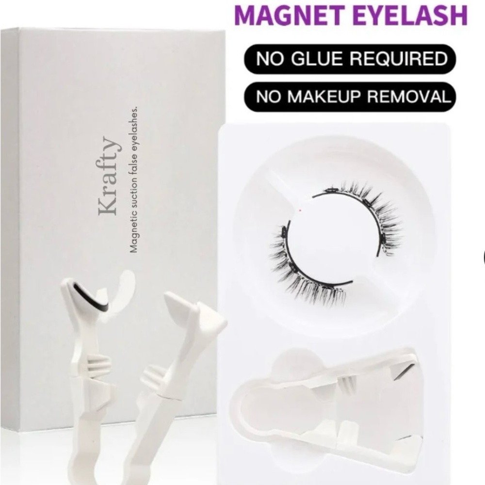 The Krafty Co Magnetic Lashes-Natural
